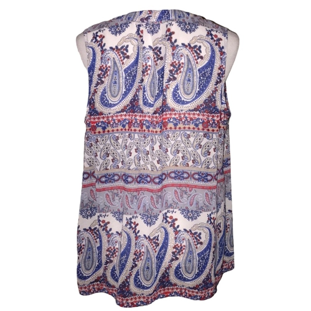 DressBarn Paisley Top 1655 - Picture 2 of 6